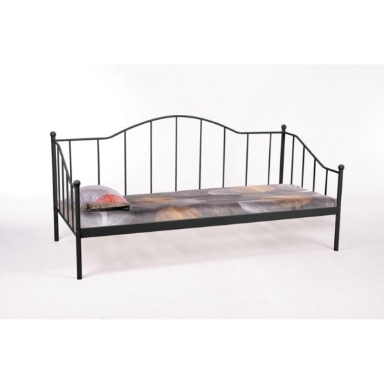 Bed DOVER black 200 x 90